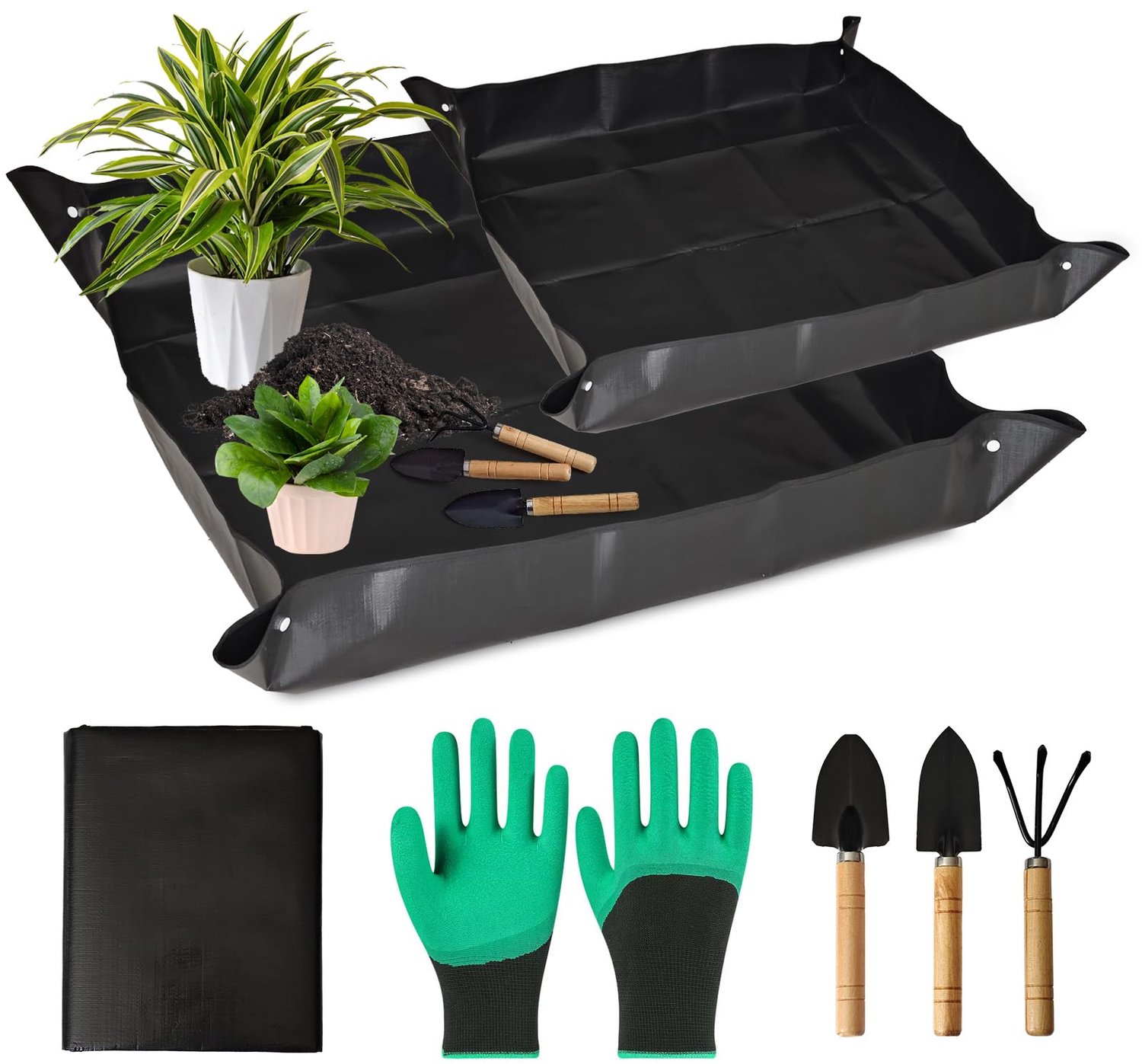 Tuinmat Set - Waterdichte Potting Mat met Tuingereedschap