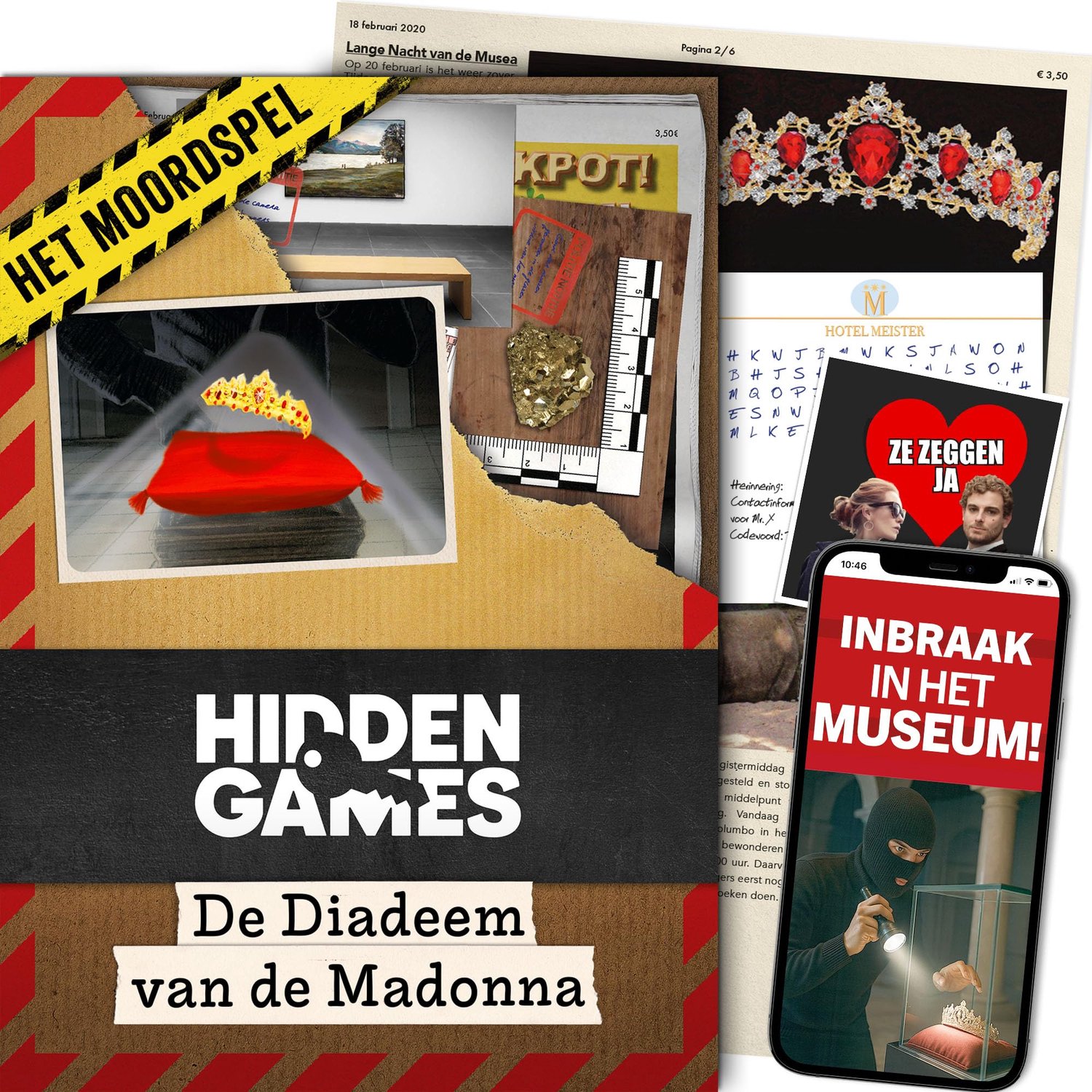 Detective Game - Crime Scene: The Diadem of Madonna