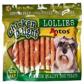 Antos Chicken D'Light Lollies - Hondensnacks - Rund Kip 400 g