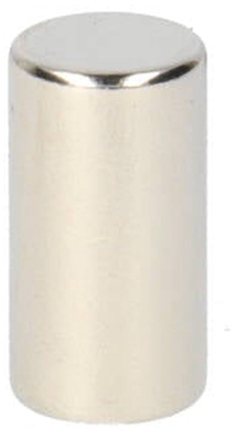 Neodymium Staafmagneet Ø8 x 15 mm N52 NiCuNi – 8 stuks