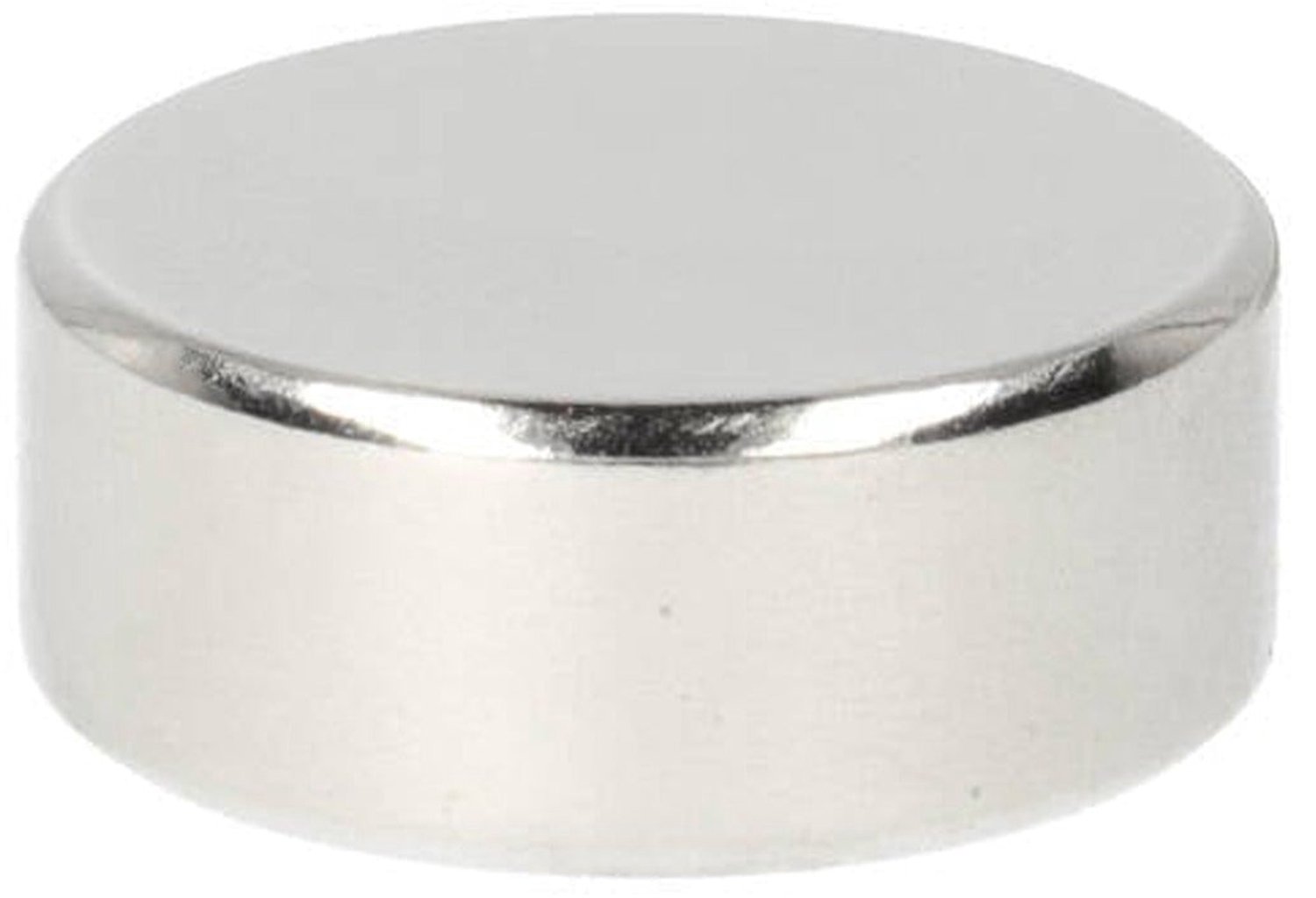 Neodymium Schijfmagneet Ø25 x 10 mm N48 NiCuNi – 2 stuks