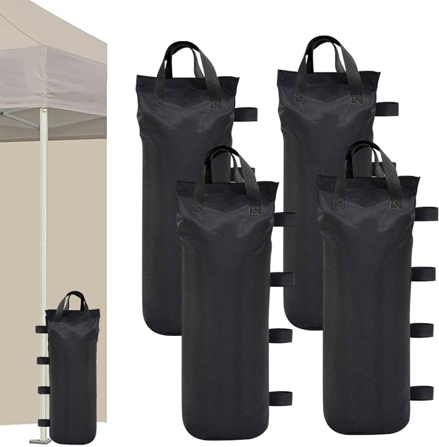 4 Stuks Gazebo Gewichten van 800D Oxford