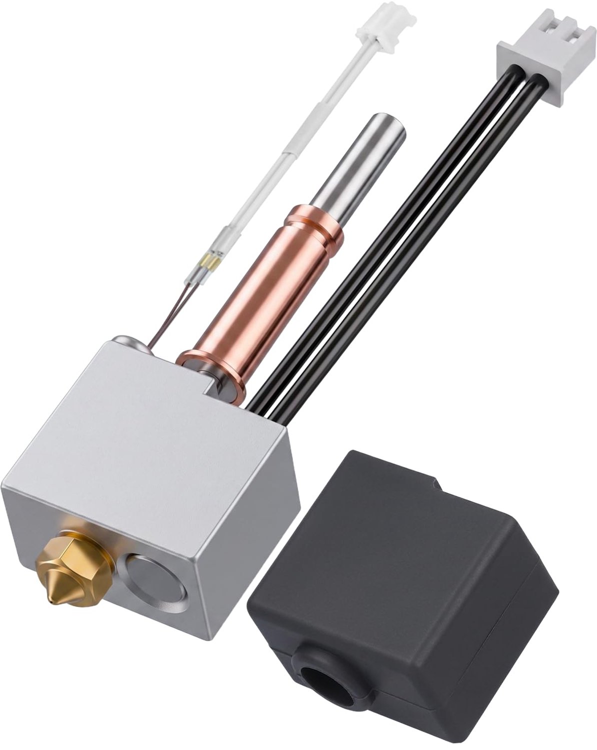 Bimetallic Hotend 0.5mm Brass Nozzle voor 3D Printers