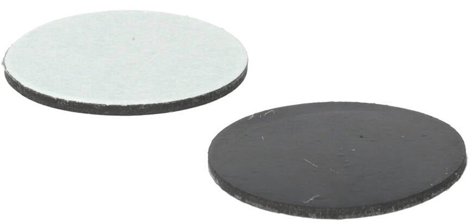 Rubberen beschermschijf zelfklevend ø25 mm voor magneten Rubber – 50 stuks