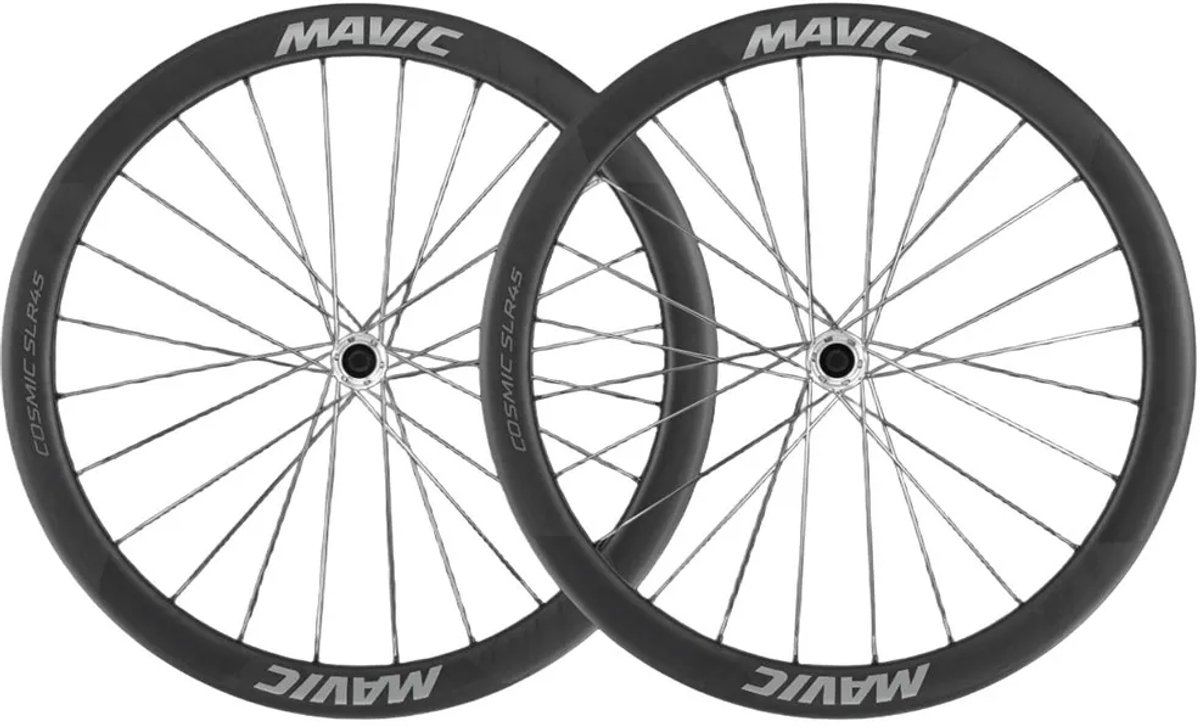 Mavic Cosmic Slr 45 Silver Cl Disc Tubeless Wielset Zilver 12 x 100/12 x 142 mm / Shimano/Sram HG
