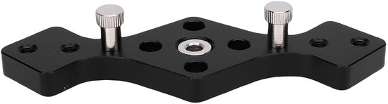Pluggenset met Hoogwaardige Materialen, Boorgeleider met Rechte Gaten voor Professionele Resultaten, 7 Accessoires, Zwart — afbeelding 5