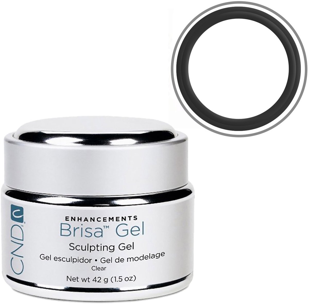 CND - Enhancements - Brisa Sculpting Gel - Clear - 14 gr
