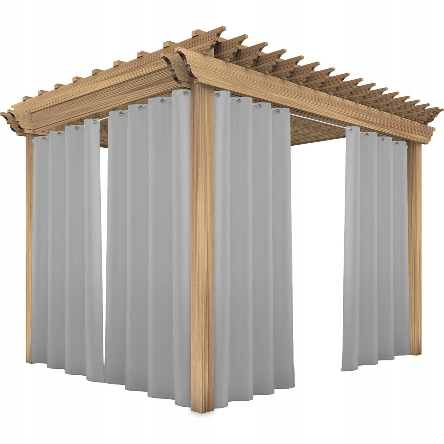 Waterdichte Tuindoek Gordijn 155x230 cm met Grommets voor Terras