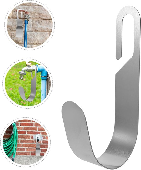 Wandmontage Multifunctionele Slanghouder Voor Buiten Decoratieve Waterpijpslanghouder — afbeelding 2