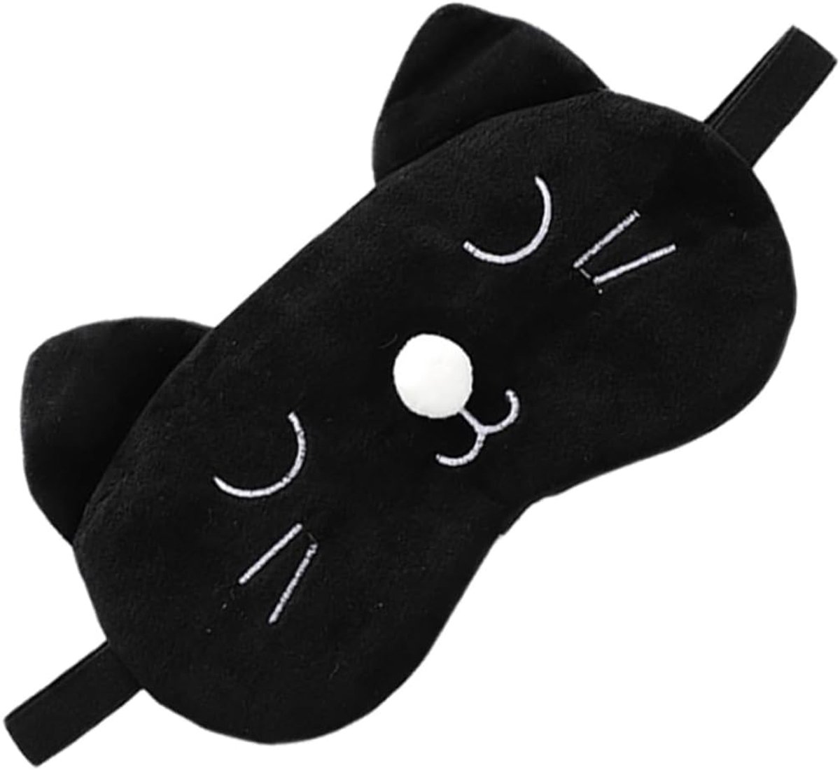 Schattige Panda Slaapmasker Oogbescherming Voor Slaap Huidvriendelijk Materiaal Elastische Band Voor Universele Maat Voor Meisjes Volwassenen Reizen Vlucht