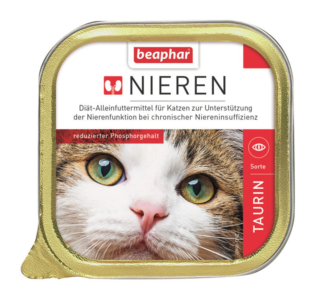 Beaphar Nierdieet Kattenvoer - Taurine - 16 x 100 g