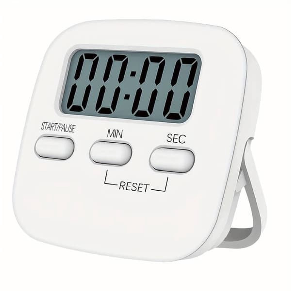 Een keukenklok voor thuis die tijdmanagement, stappenteller, bakfuncties, radio, wekker, stopwatch, herinneringen en aftelfuncties combineert.