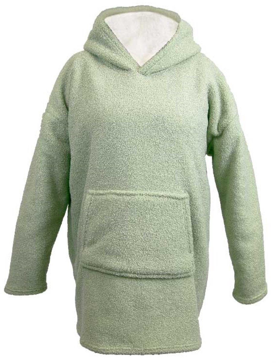 Unique Living Hoodie Luna Tea Green -70x87cm Groen