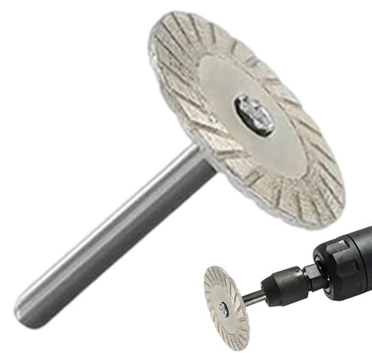 Snijblad voor steenbewerking - Zaagblad voor graniet en marmer - Voor precisie- en graveerwerk - Scherpe snijkant - 40 mm buitendiameter