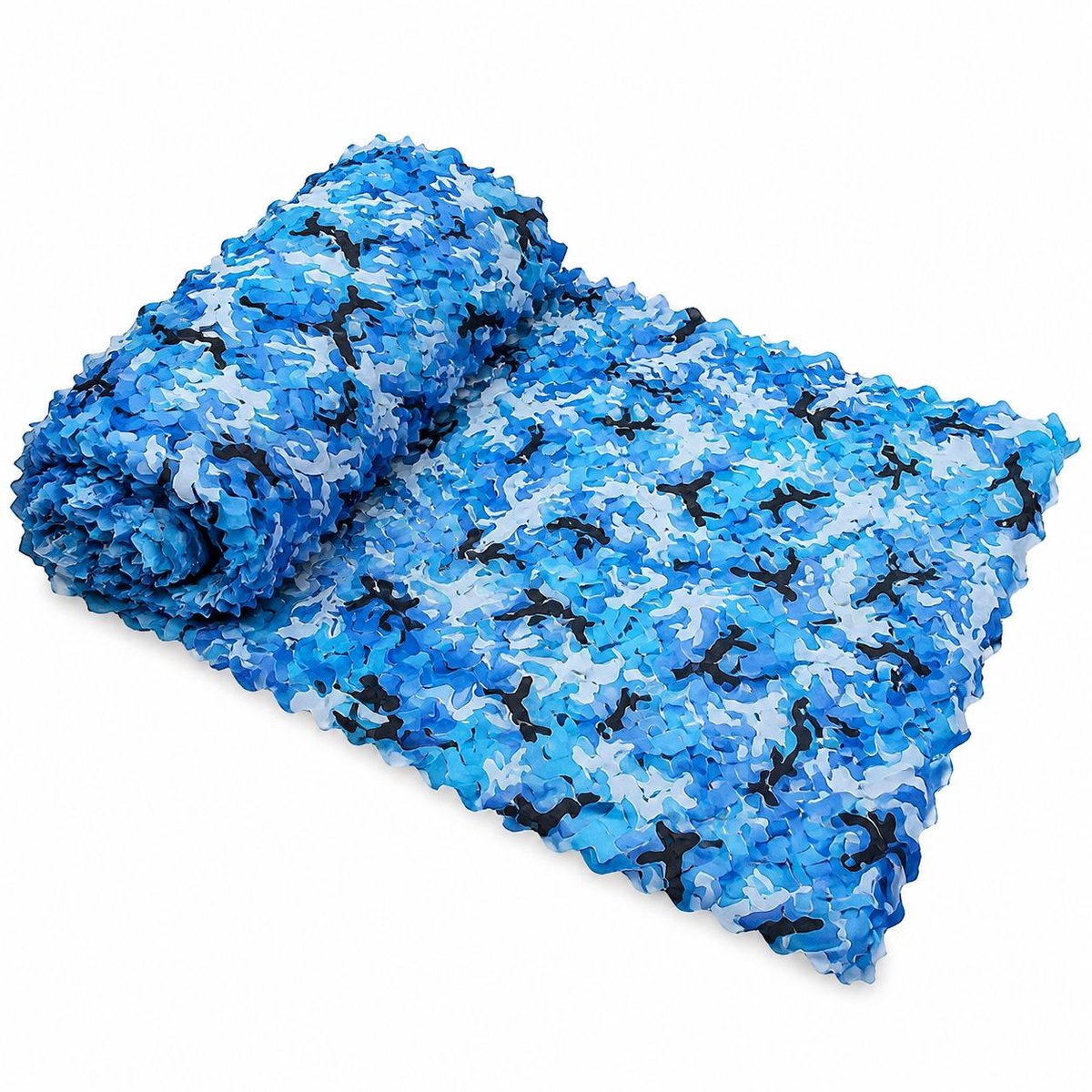 VHV - Camouflage zonneschermnet - Lichtgewicht en veelzijdig - Blauw - Camouflagenet 200x300 cm - Schaduwdoek - op de camping