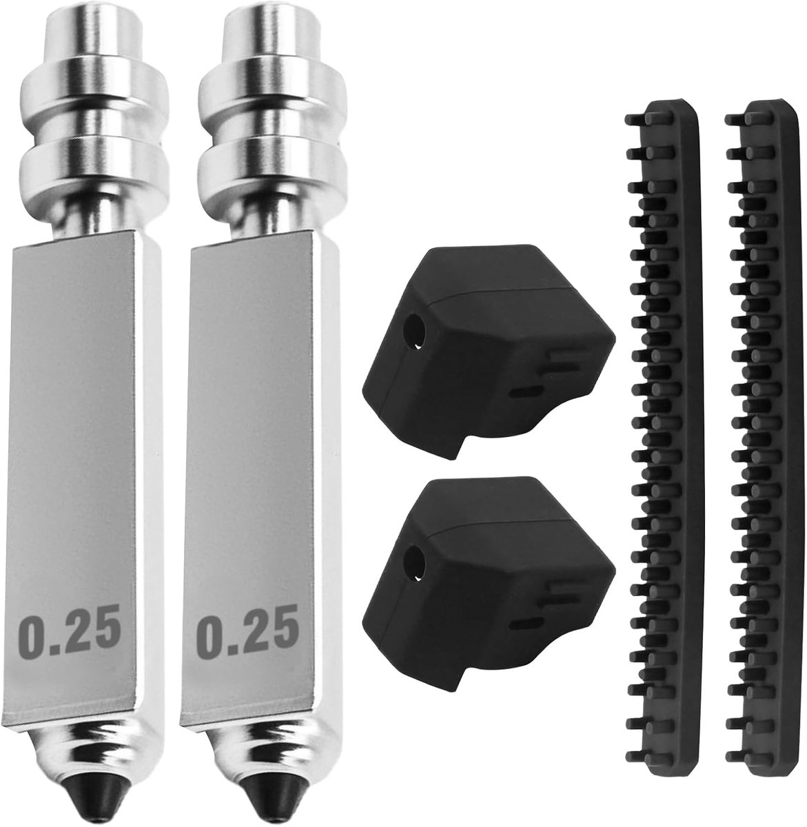 Rugged 0.3mm hardened steel nozzle replacement for Anycubic Kobra X, integrated quick change hotend kit with fast - ShopVlot