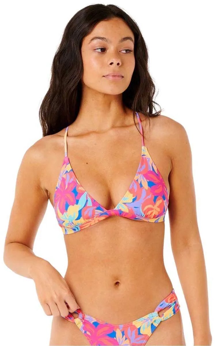 Rip Curl Es Vedra Crossback Triangle Bikinitop Veelkleurig S Vrouw Multico