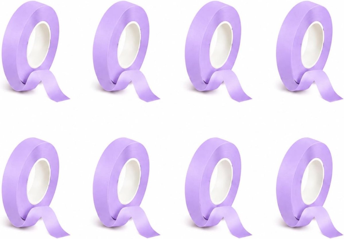 Set van 8 Ademend Ooglid Tape voor Wimperextensions, Geschikt voor Onzichtbare Wimperaccessoires, Perfect voor Make-up en Oogmake-up Gebruik