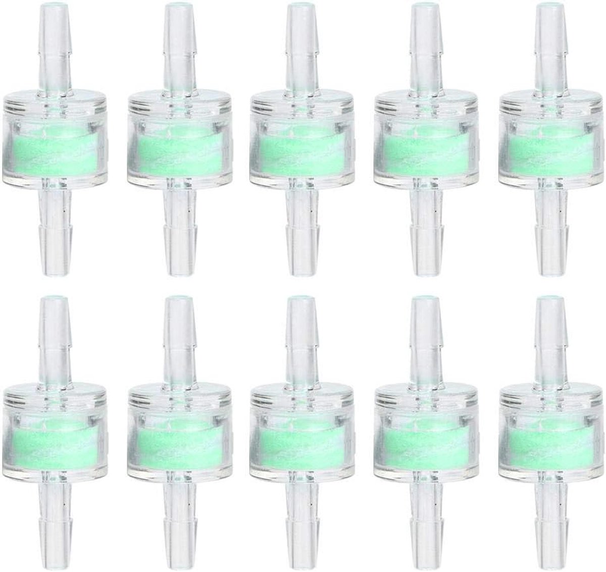 Siliconen aquarium filterbuis 4mm - ABS groen - voor water en lucht - eenvoudig te installeren - ShopVlot