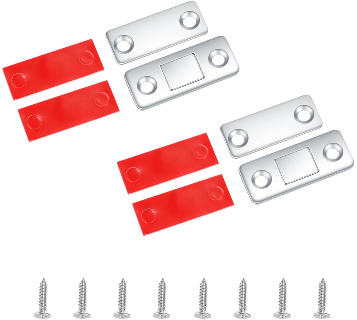2 stuks magneetsnappers, magneten, kastdeuren, zelfklevend, sterk - ShopVlot
