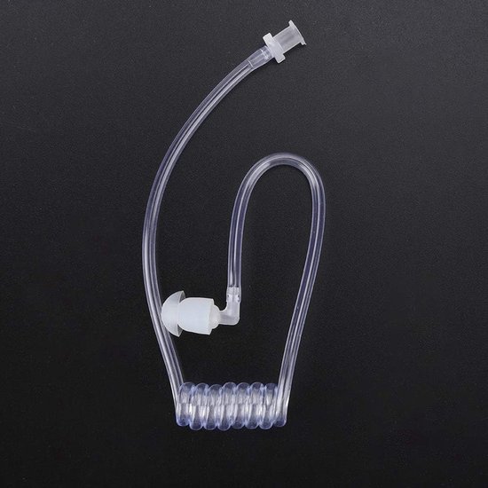 Vervangende Akoestische Spoel Audio Tube voor Tweewegradio's en Walkie Talkie Oortelefoons (10-Pack) - Ideaal voor Communicatie, Geluidskwaliteit en Comfort — afbeelding 3