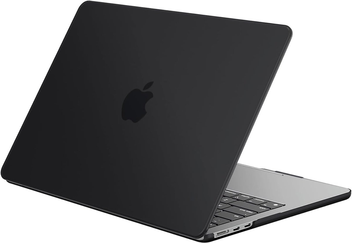 MacBook Air 15 inch Sleeve - Beschermhoes voor M5 M4 M3 M2 - Matte Zwart, Duurzaam en Stijlvol