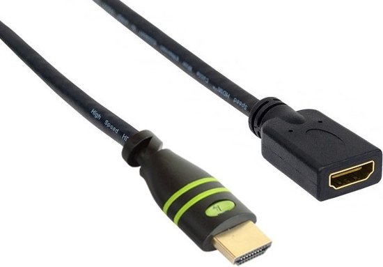 Techly 5m Type Câble HDMI HDMI HDMI A Standard Zwart