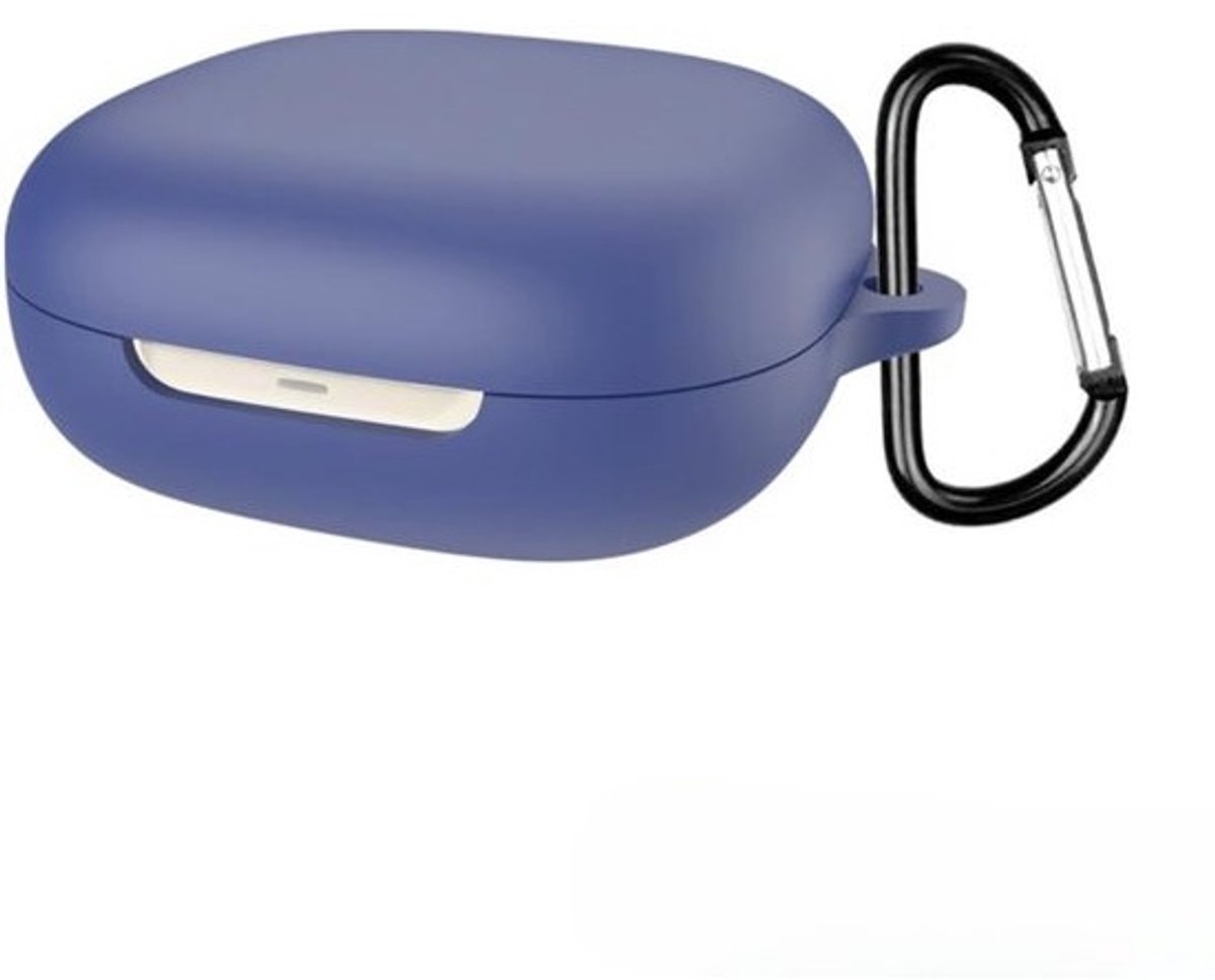 Hoesje voor oordopjes - Beschermhoes - Veilig opbergen - Ingebouwd lusje - 30 g - Donkerblauw