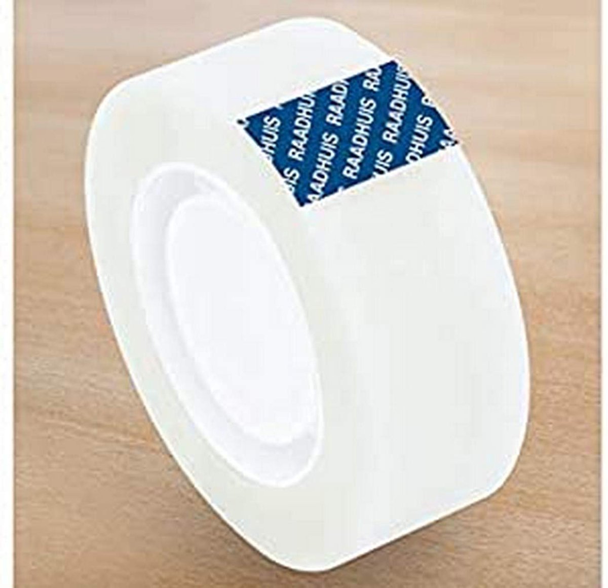Plakband Gezichtshuis onzichtbaar 19 mm x 33 m voor B1 afroller - ShopVlot