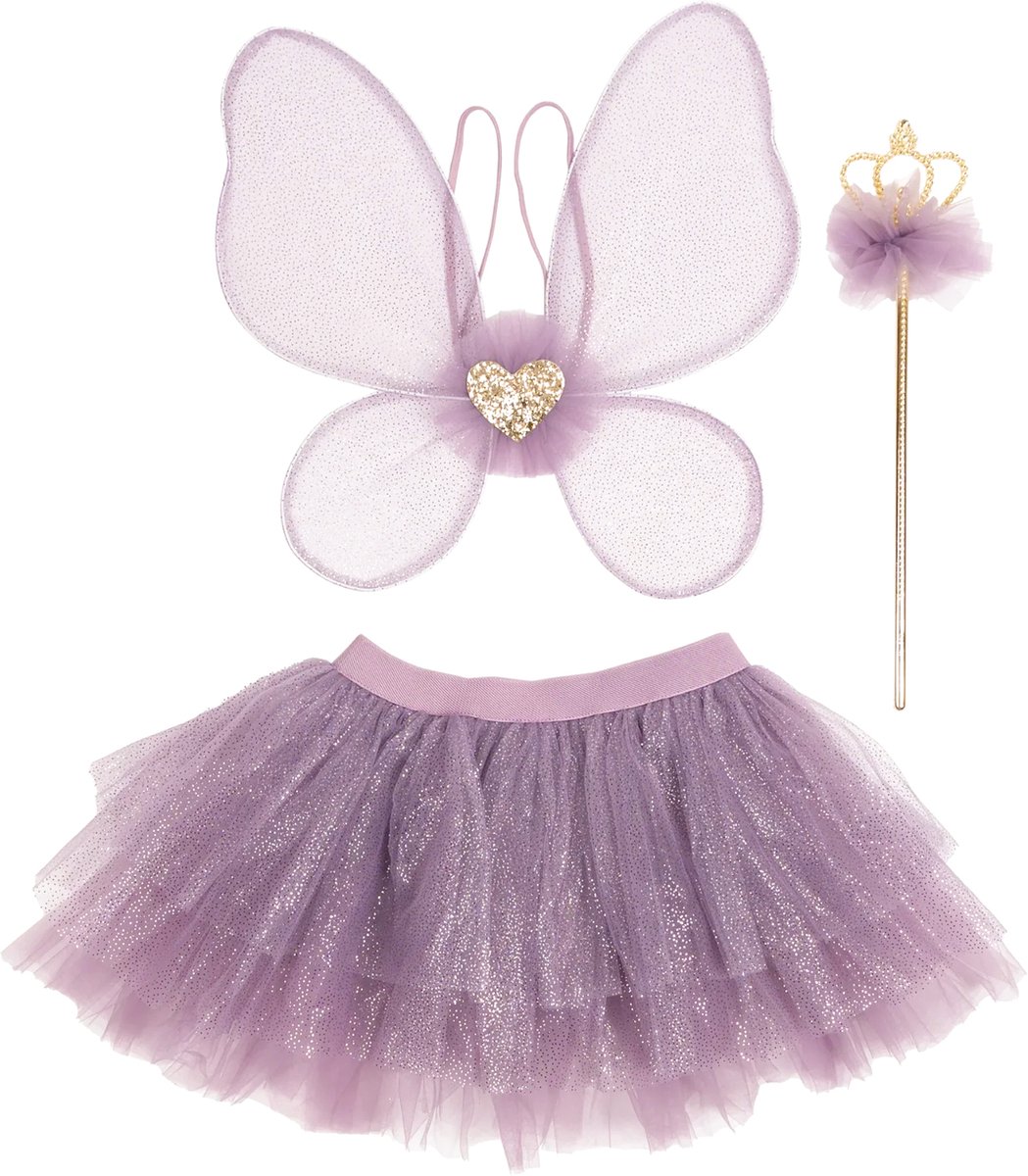 Great Pretenders - Kinderkostuum prinsessenrok fee - Violet 4 - 6 ans
