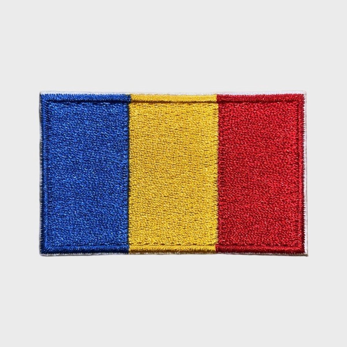 Patchy® – Roemeense vlag Strijk Embleem Patch 6.5 x 4 cm