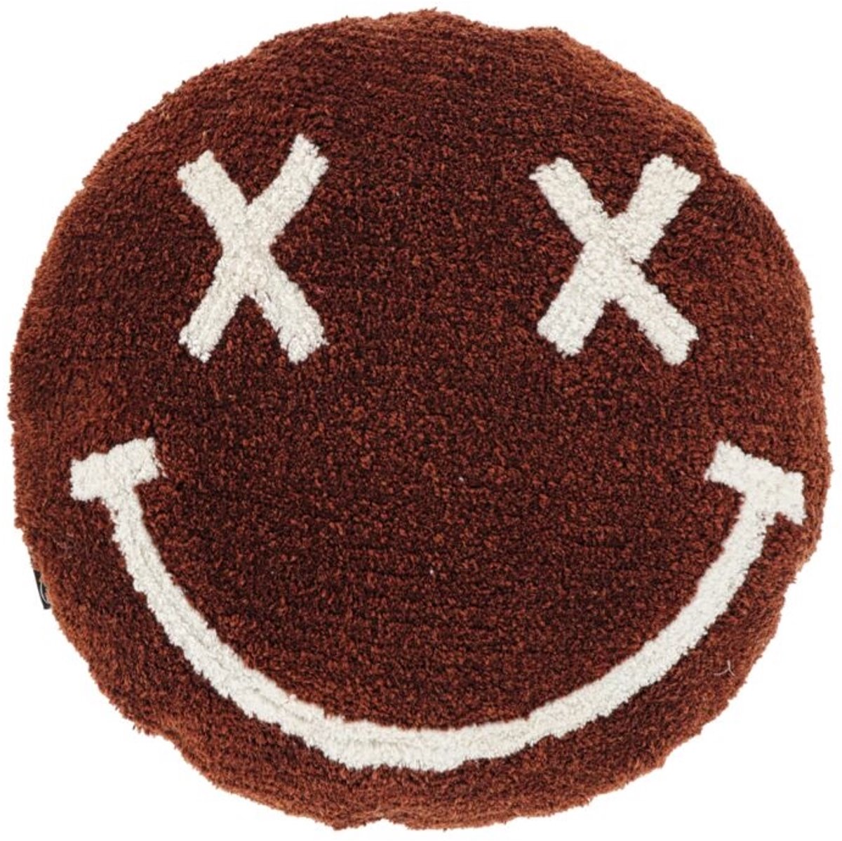 Unique Living Sierkussen Smile - Marsala - 45cm Ø Bruin