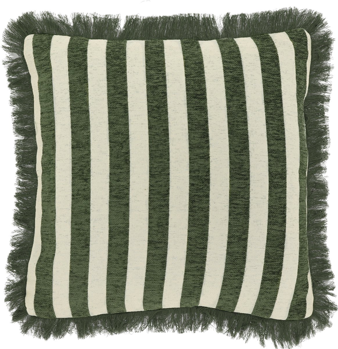 Unique Living Sierkussen Tess 45x45cm - Winter Green Groen