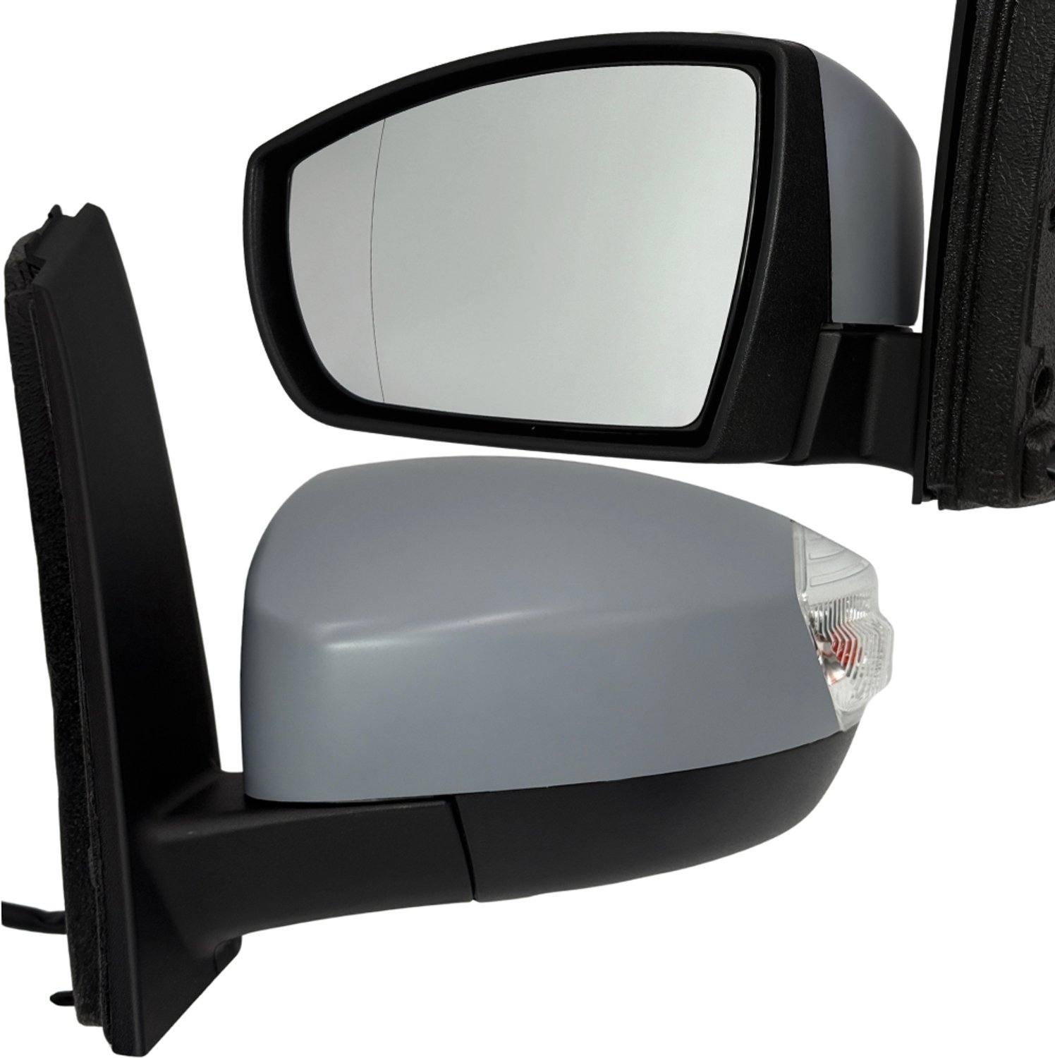 BILMAX Linker Buitenspiegel Vervanging voor Ford C-Max 2 2011–2014, Elektrisch Verstelbaar, Verwarmd, Met Richtingaanwijzer, Met Instapverlichting, Gegrond, 7-Pins (Bestuurderszijde)