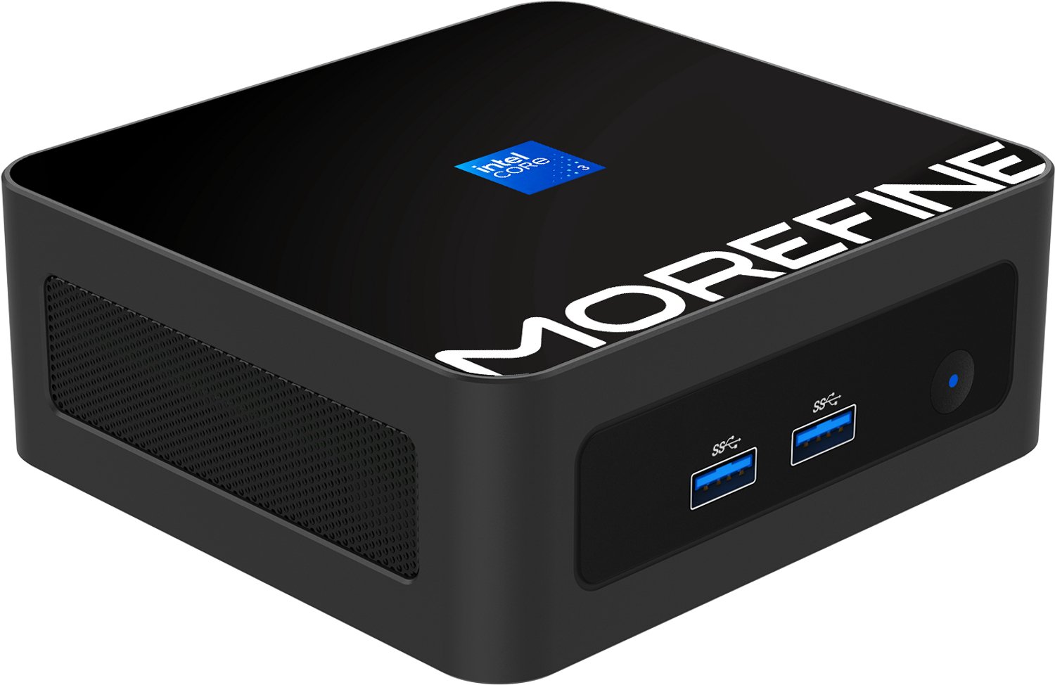 Morefine M9 Pro Mini PC - Intel Core 3 304 - 12 GB LPDDR5X - 1 TB SSD - Wi-Fi 6