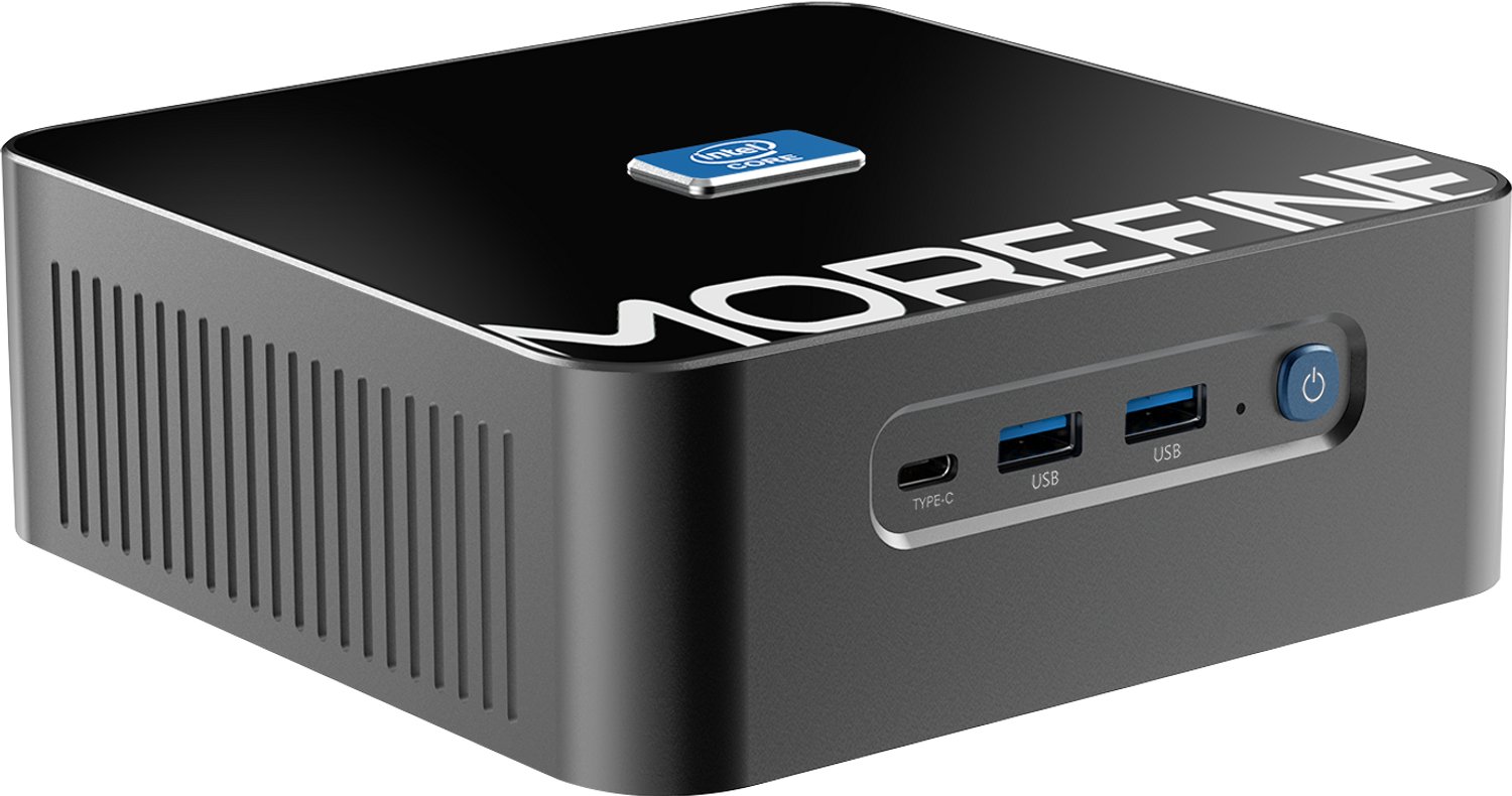 Morefine S600 Mini PC - Intel Core i9-13900HK - 16 GB DDR5 - 1 TB SSD - Wi-Fi 6E