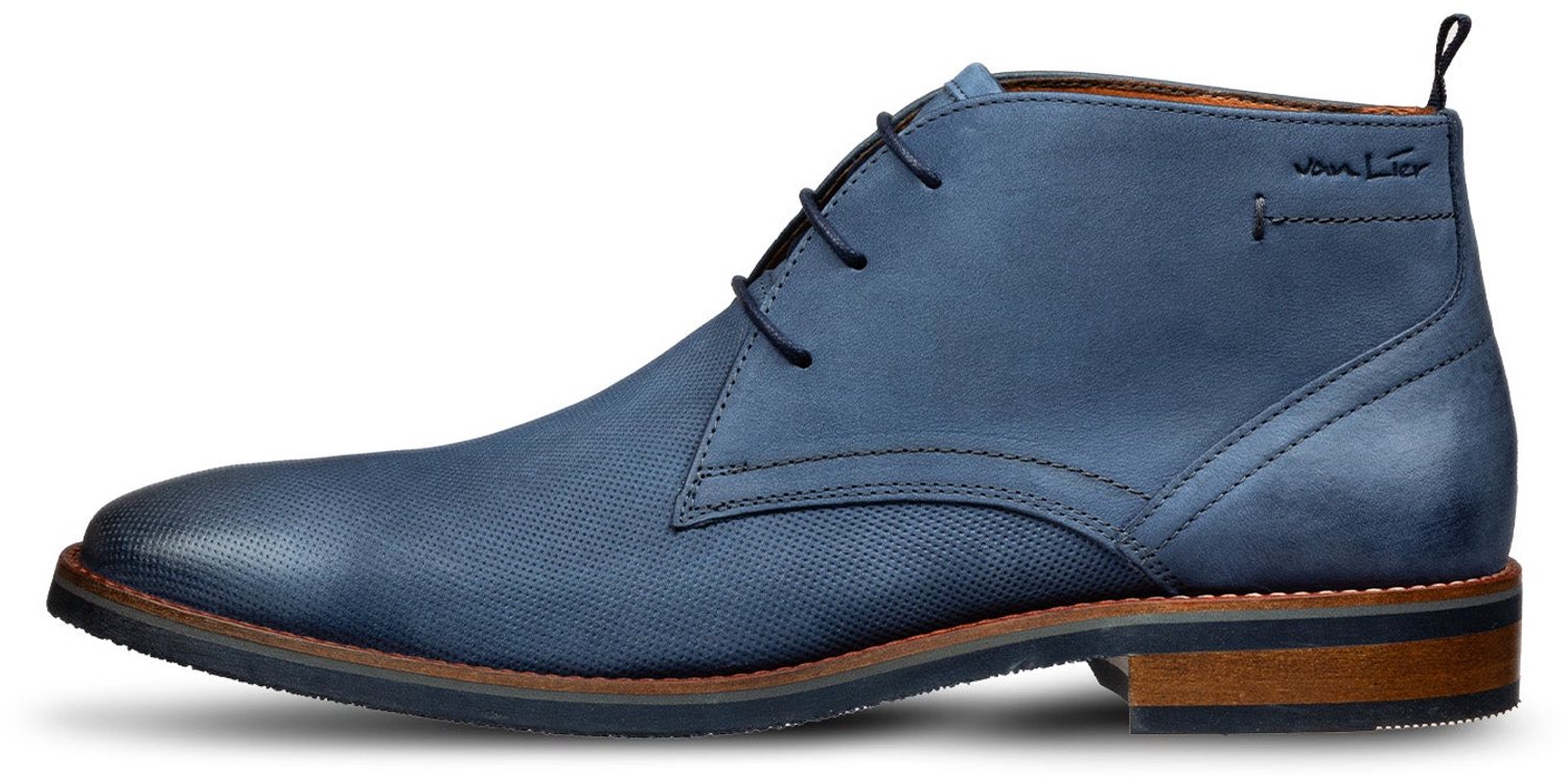 VANLIER - Heren Schoenen - Blauw - Maat 43