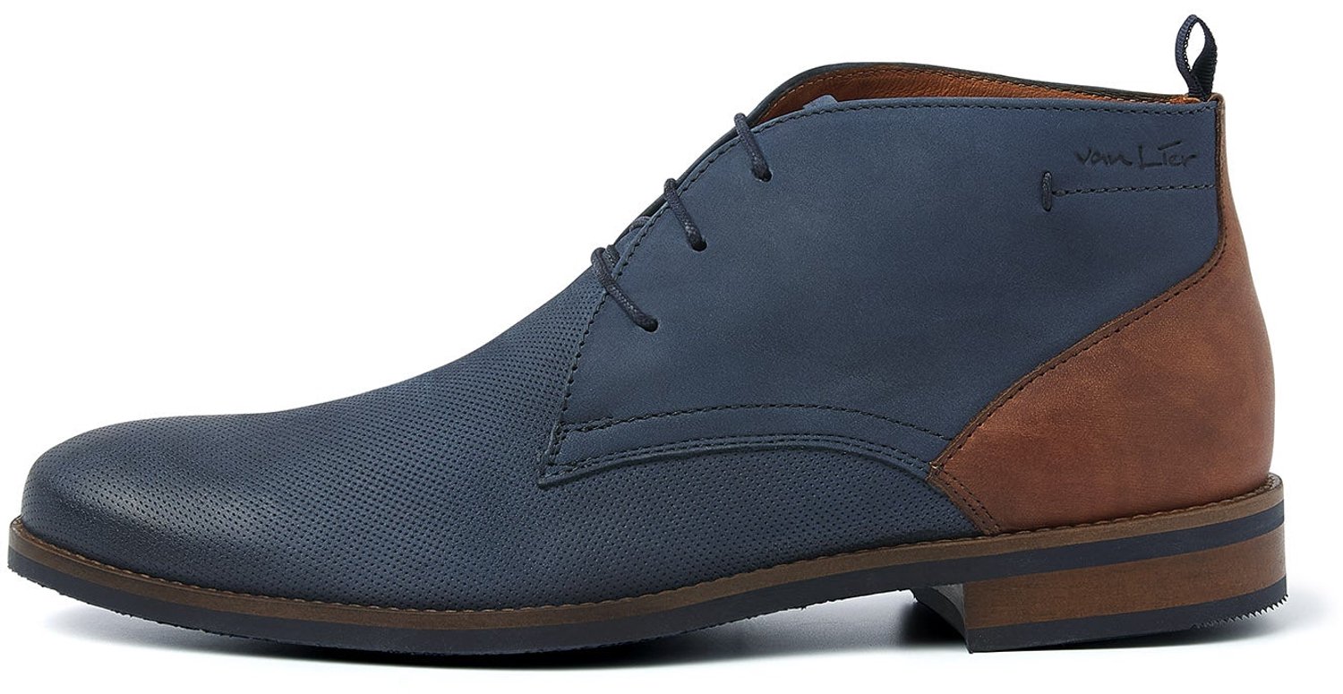 VANLIER - Heren Schoenen Sabinus - Blauw - Maat 41