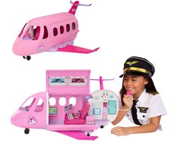 Barbie Droomland Droomvliegtuig - Met werkende microfoonfunctie en geluid