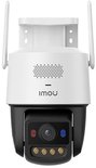 Witte Imou Titan Pro 4K PTZ-buitencamera met twee antennes, zwarte lensmodule en vier ingebouwde LED-lampen.