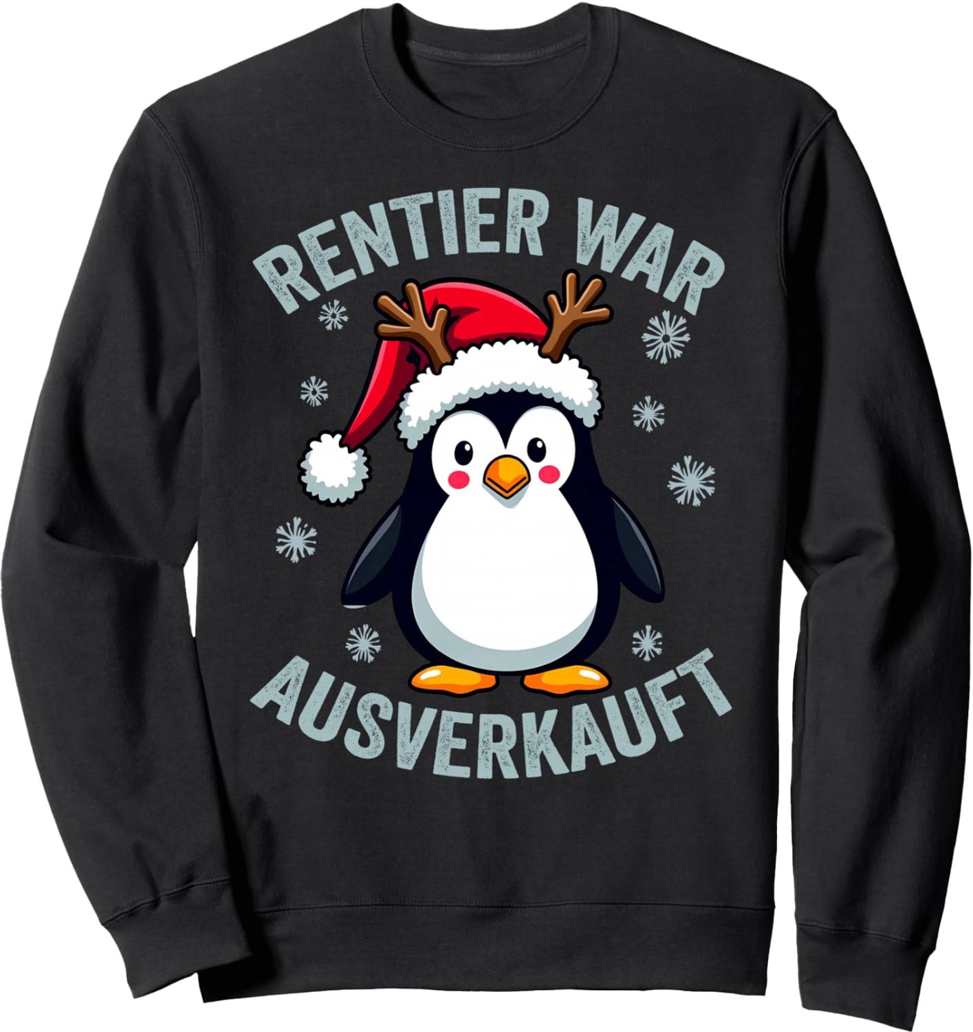 Sweatshirt Kerstgeschenk Pinguïn Rendier