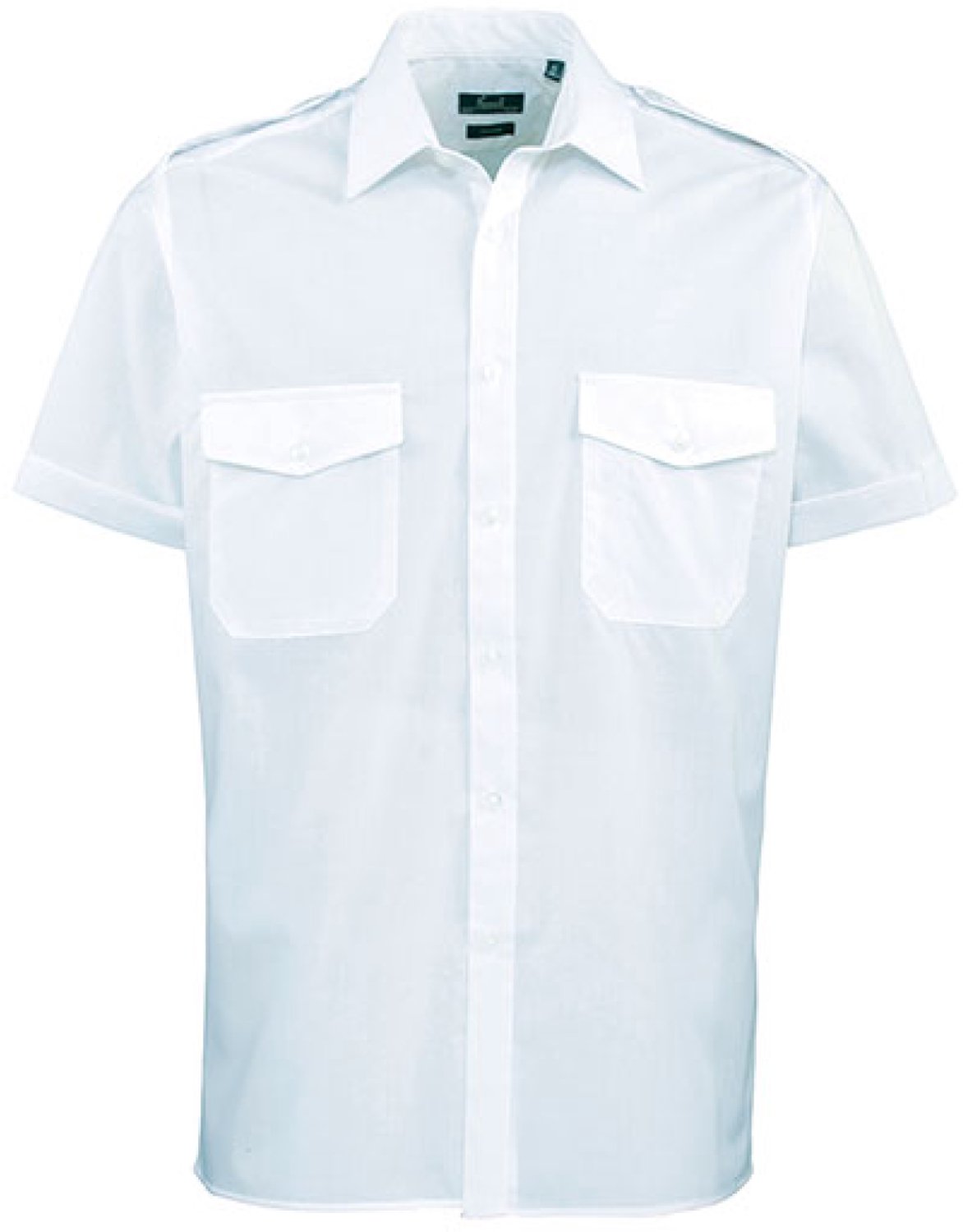 Premier Workwear - Pilot Shirt Short Sleeve - Light Blue (ca. Pantone 2717C) - 46 (XXL/18)