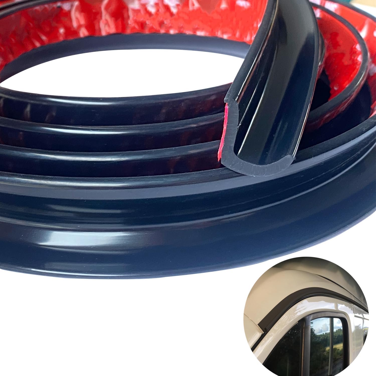PVC Regenafvoer J- Vorm, 2.5 m met Sterke Lijm