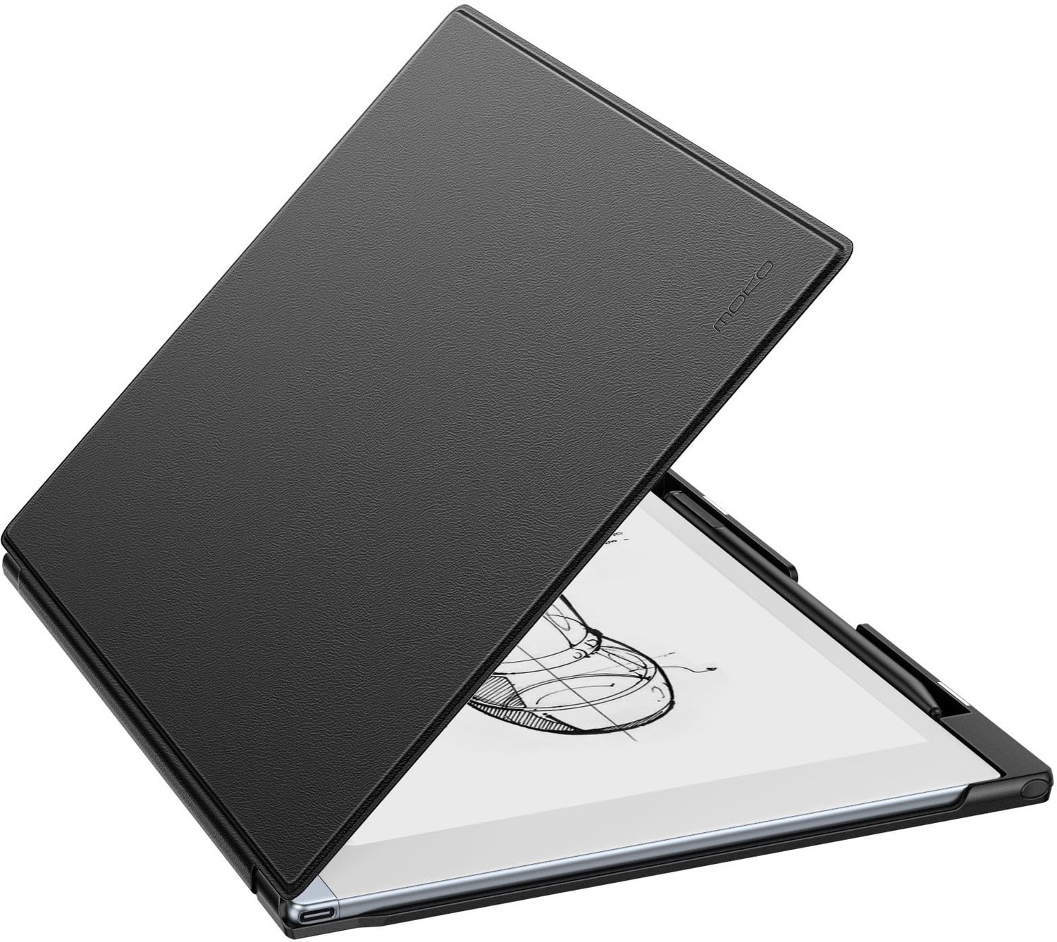 Hoes Remarkable 2 Tablet - Ultradunne Folio Case - Harde Achterkant - Ingebouwde Penhouder - 10.3 Inch - Lichtgewicht - Tablethoes