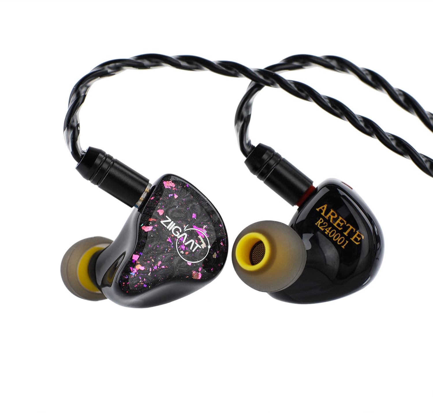 In Ear Monitor Hoofdtelefoon met 1DD+4BA Hybrid Drivers