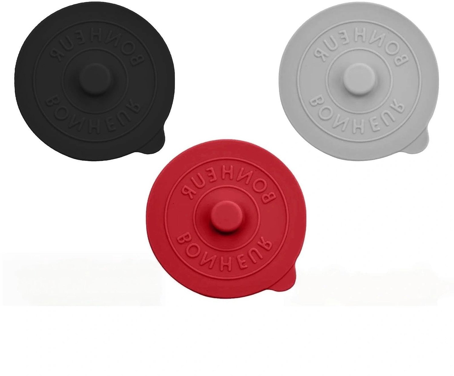 Set van 3 Silicone Deksel voor Bekers