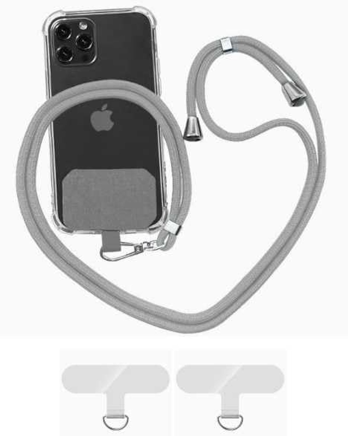 Set van 2 Mobiele Telefoon Lanyards met Afneembare Afdichtingen - Perfect Cadeau
