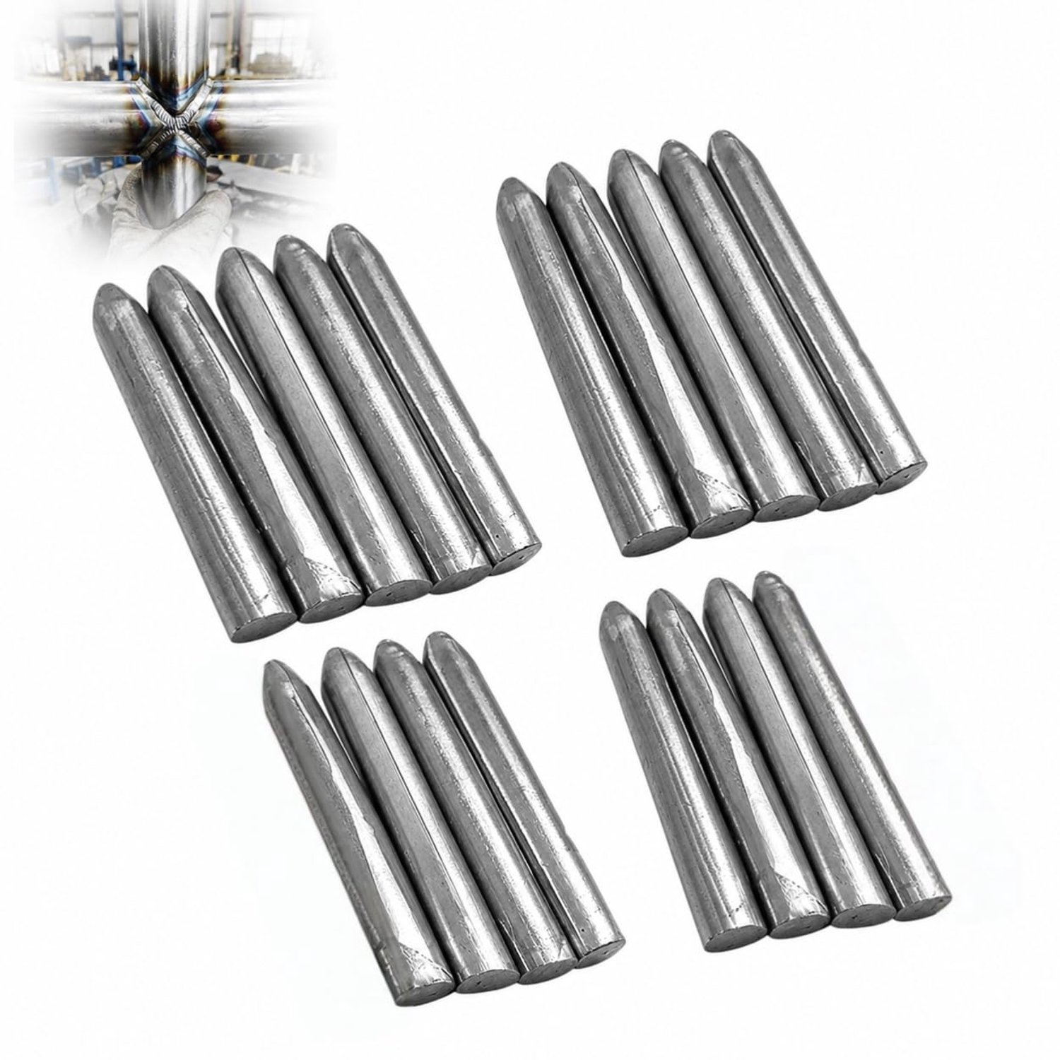 18 Stuks Aluminium Lasstaven voor Lage Temperatuur