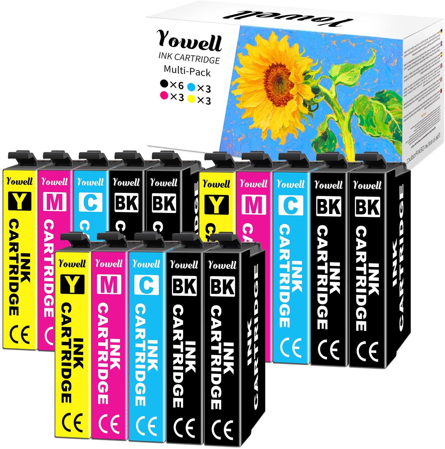 Compatibel 502XL Multipack voor Diverse Epson Printers (15 Stuks)