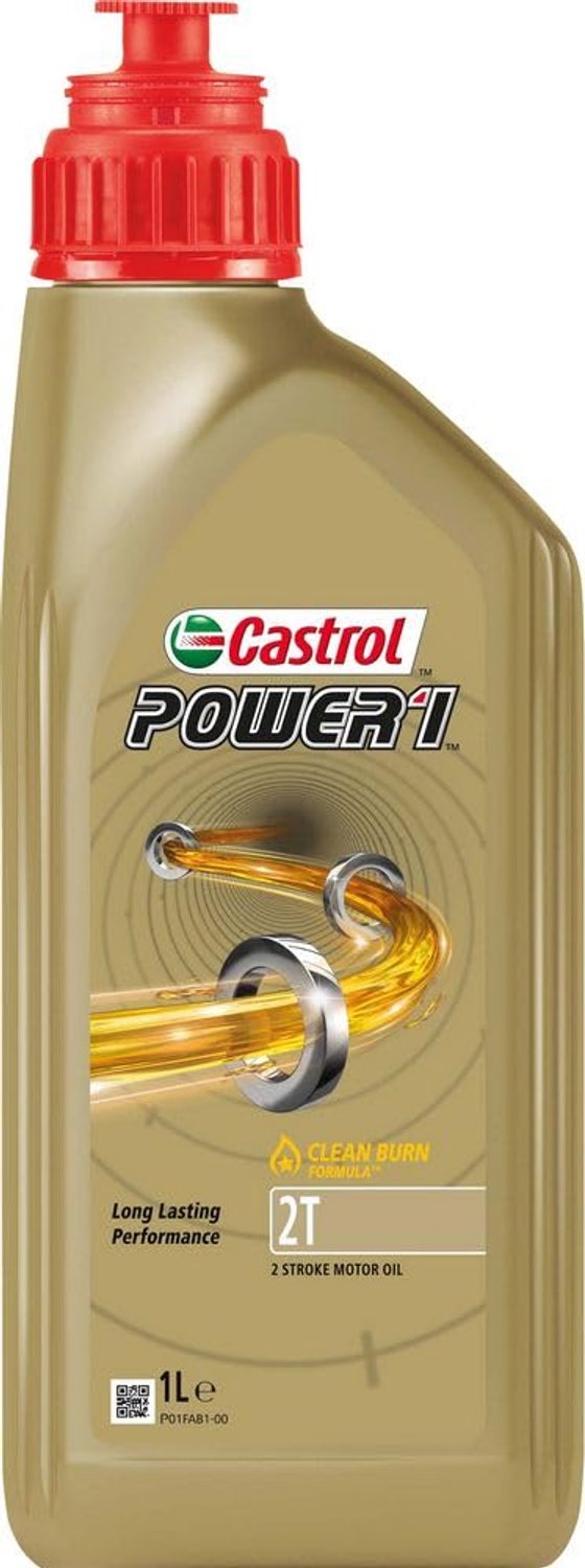 Motorolie 2T voor Motorrijders, 1 Liter